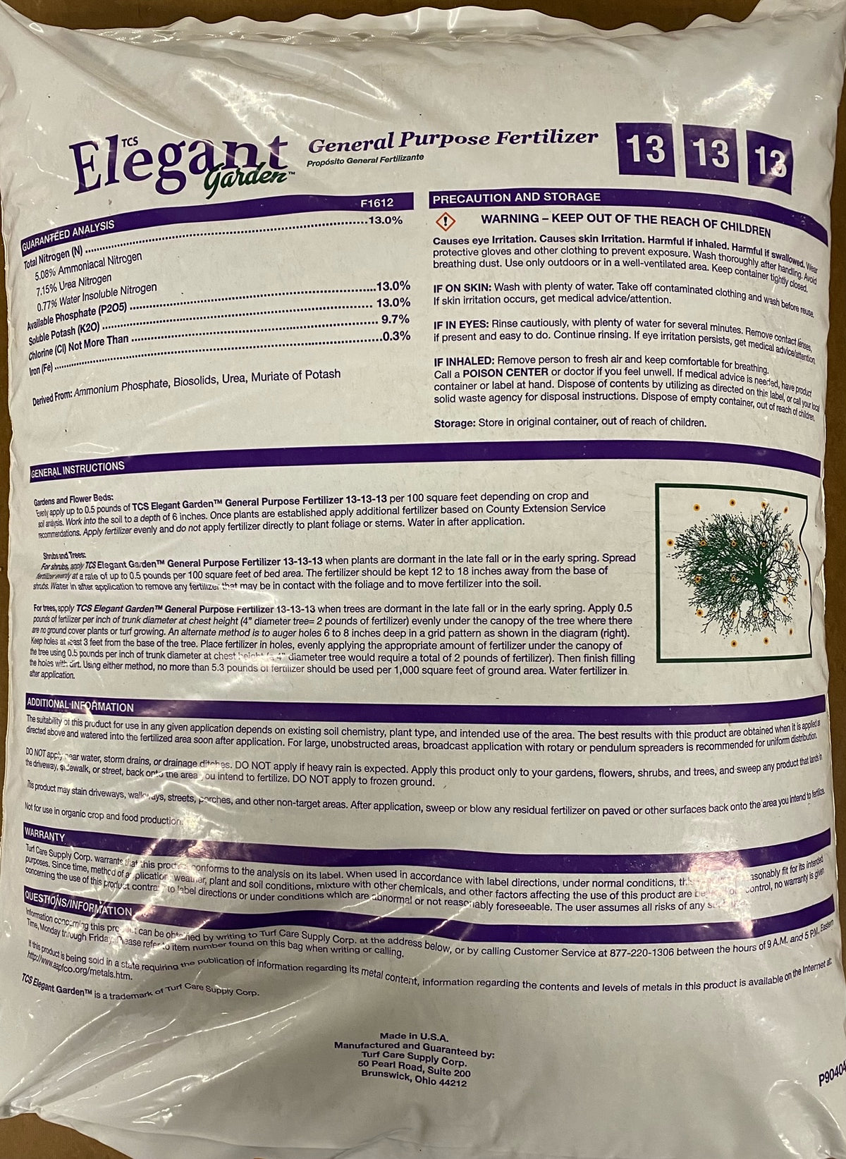 Elegant Garden - General Purpose Fertilizer 13-13-13